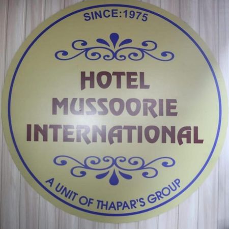 Hotel The Mussoorie International Bagian luar foto
