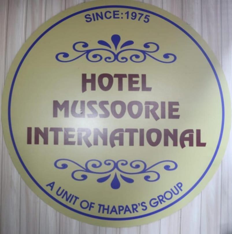 Hotel The Mussoorie International Bagian luar foto